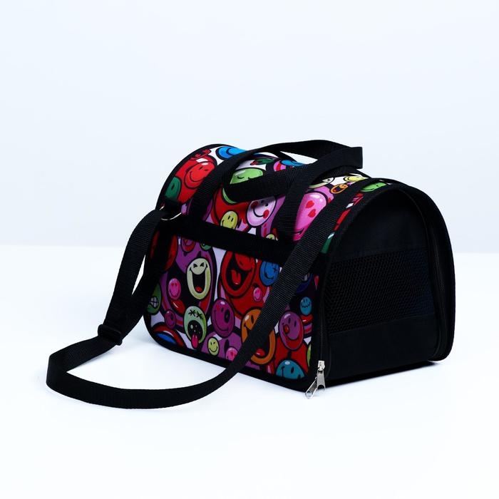 Сумка - переноска для животных, 31 х 20,5 х 22, микс цветов Сумка - переноска для животных, 31 х 20,5 х 22, микс цветов