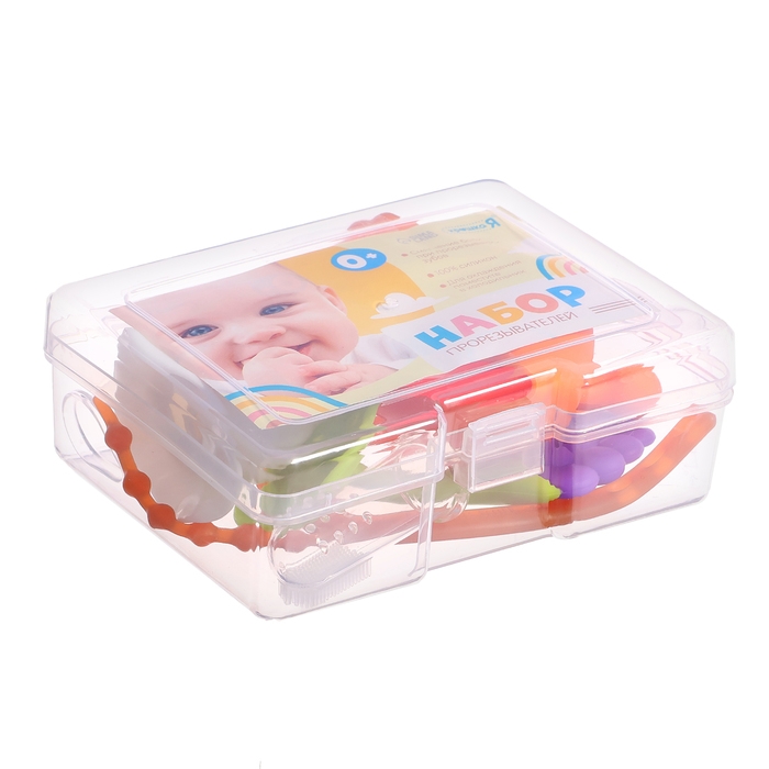 Набор прорезывателей, щётка, прорезыватель на руку, фрукт, 4 шт. Набор прорезывателей, щётка, прорезыватель на руку, фрукт, 4 шт.