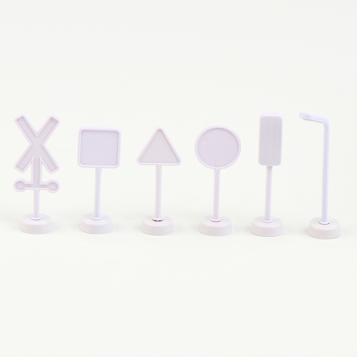 Детская остановка, со знаками дорожного движения для железной дороги, 15 × 12,5 × 11 см Детская остановка, со знаками дорожного движения для железной дороги, 15 × 12,5 × 11 см