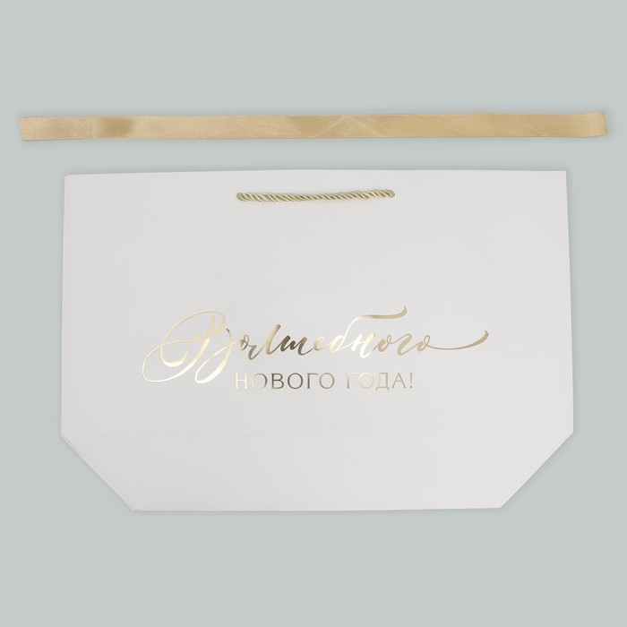 Пакет подарочный новогодний «Волшебство», 30 х 27.5 х 12 см, Новый год Пакет подарочный новогодний «Волшебство», 30 х 27.5 х 12 см, Новый год