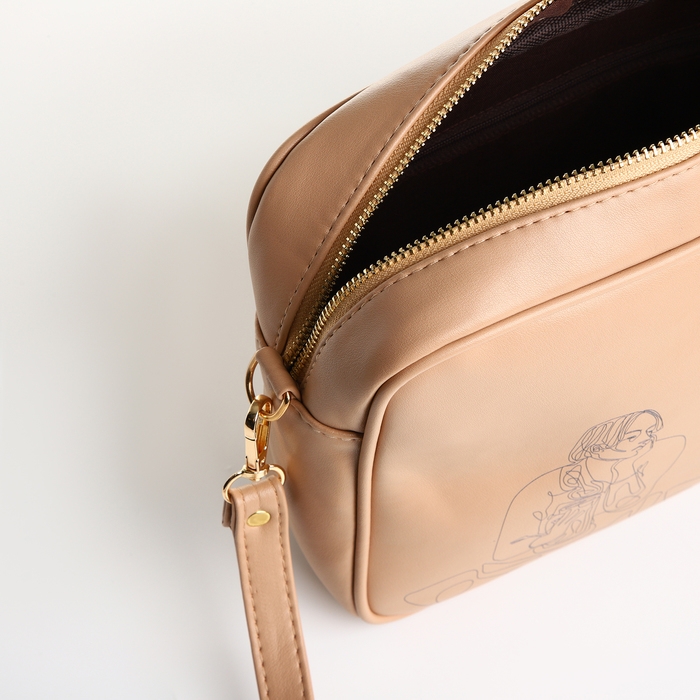 Сумка женская через плечо TEXTURA, маленького размера, цвет бежевый Сумка женская через плечо TEXTURA, маленького размера, цвет бежевый