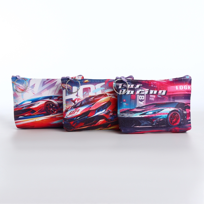 Кошелёк детский на молнии «Выбражулька», цвет МИКС