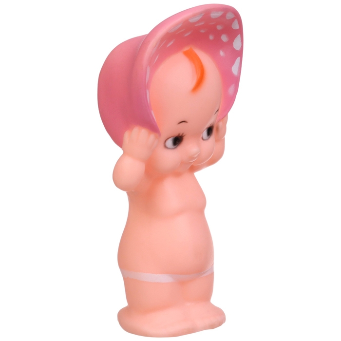 Резиновая игрушка для ванны «Девочка в шляпе», 12,5, с пищалкой, Крошка Я Резиновая игрушка для ванны «Девочка в шляпе», 12,5, с пищалкой, Крошка Я