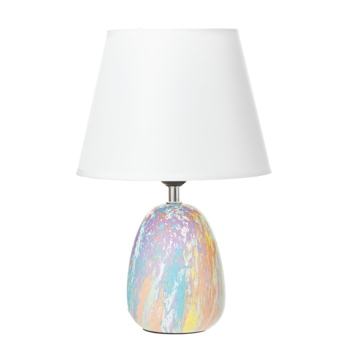 Настольная лампа Настольная лампа "Косетт" Е27 40Вт разноцветный 22,5х22,5х32,5 см RISALUX