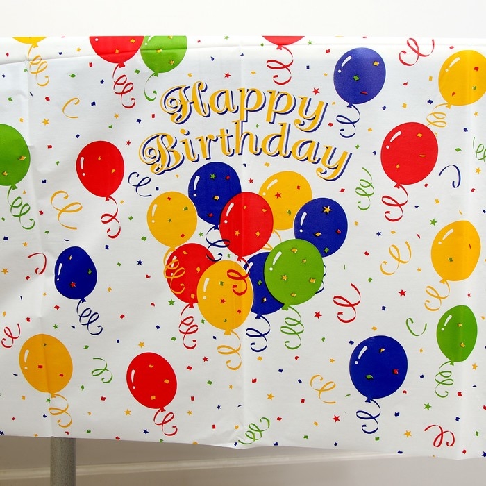 Скатерть &laquo;Воздушные шары&raquo;, 137х274 см.