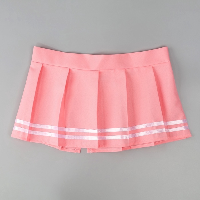 Карнавальный набор «Каваи тян»: топ, юбка на липучке, чулки, р-р 38-46, цвет розовый Карнавальный набор «Каваи тян»: топ, юбка на липучке, чулки, р-р 38-46, цвет розовый