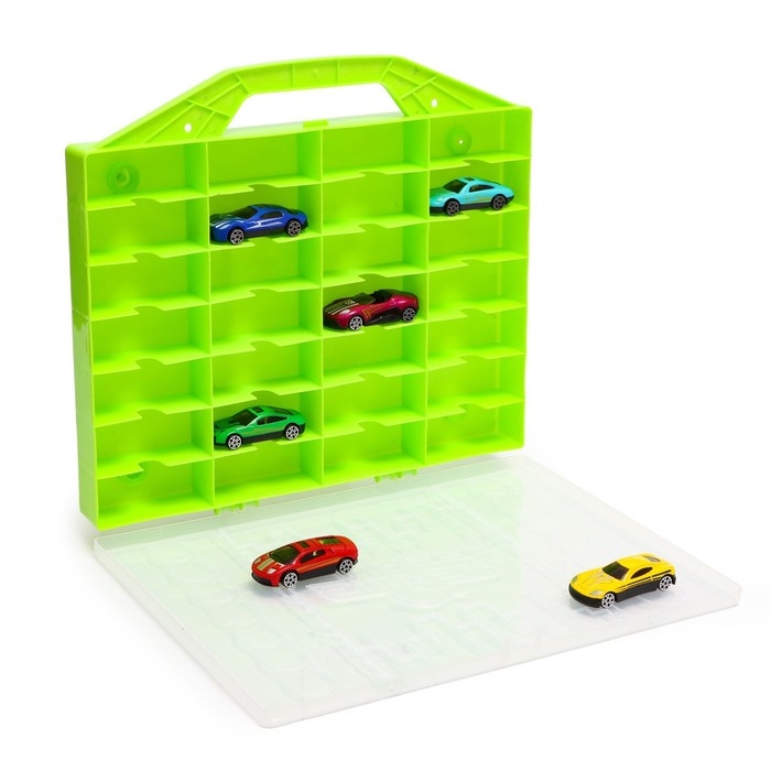 Игровой набор &laquo;Город&raquo;, кейс, 6 металлических машинок