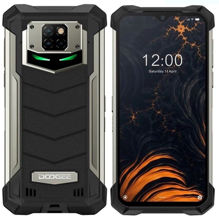 Смартфон Doogee S88 Plus, 6.3 Смартфон Doogee S88 Plus, 6.3", 8 Гб, 128 Гб, 48 Мп, 16 Мп, 2 sim, LTE, 10000 мАч, черный