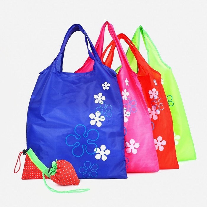 Сумка складная без застёжки, цвет МИКС Сумка складная без застёжки, цвет МИКС