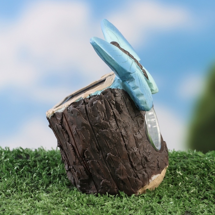 Садовый фонарь  Садовый фонарь "Бабочка" микс, 8х6х12см