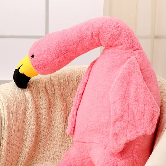 Мягкая игрушка «Фламинго», 160 см, цвет розовый Мягкая игрушка «Фламинго», 160 см, цвет розовый