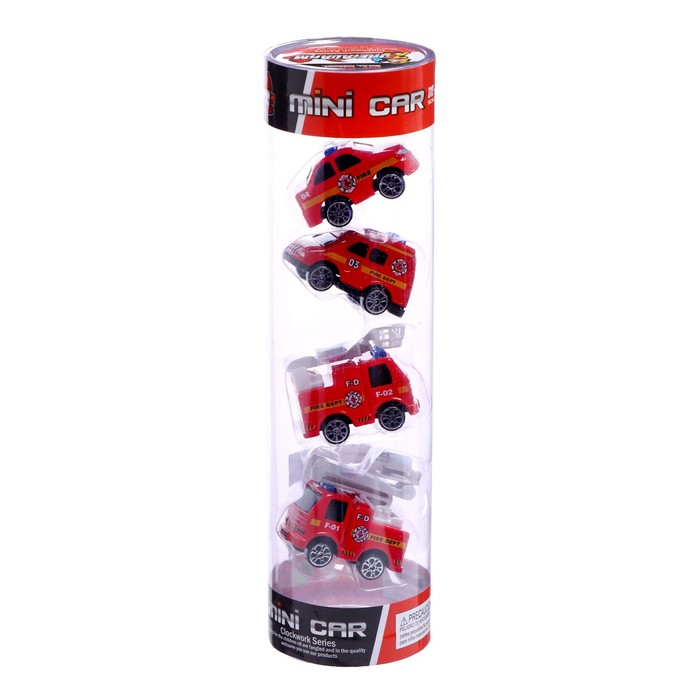 Набор металлических машин «Спецслужбы», 4 штуки, в колбе, МИКС Набор металлических машин «Спецслужбы», 4 штуки, в колбе, МИКС