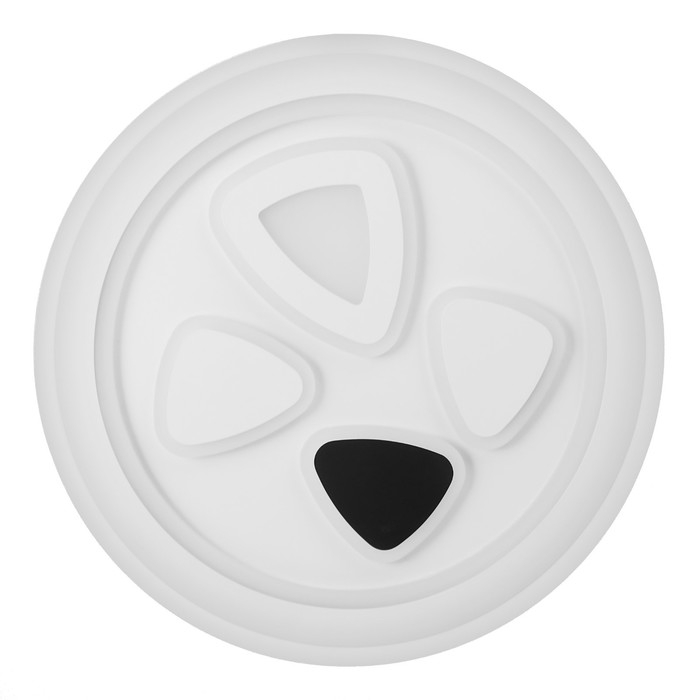 Светильник с ПДУ 660612N LED 160Вт 3 режима 3000-6000К диммер белый 49х49х4 см BayerLux