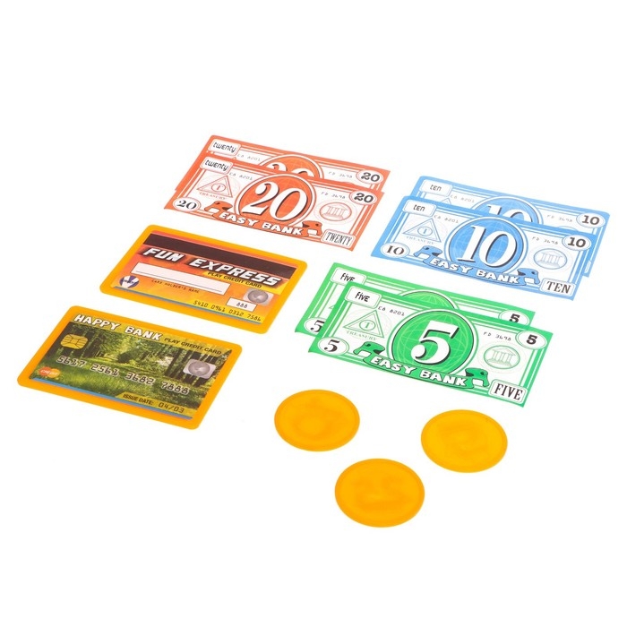 Касса «Крутой магазинчик» со сканером, корзиной и аксессуарами Касса «Крутой магазинчик» со сканером, корзиной и аксессуарами