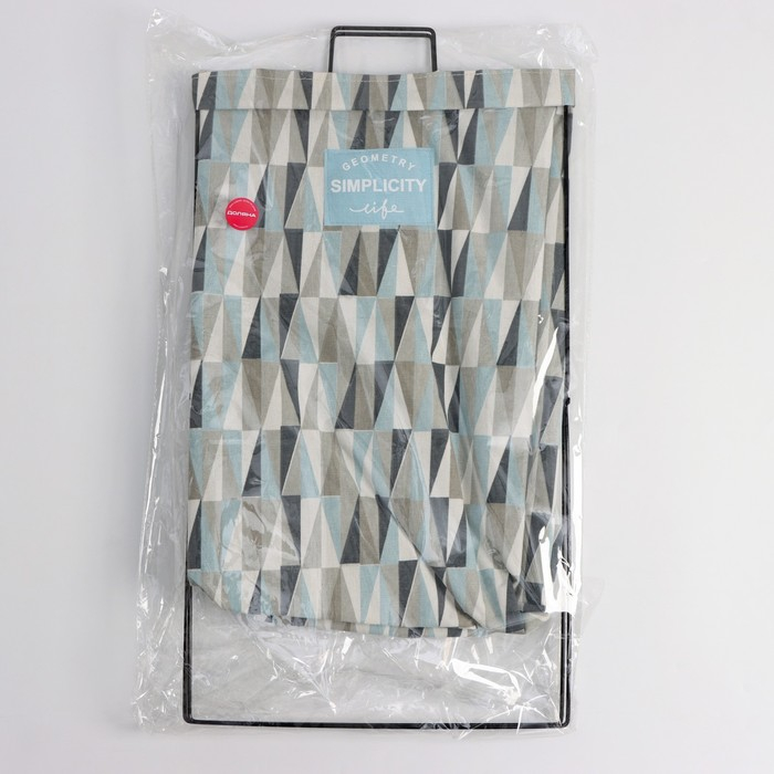 Корзина для белья Доляна «Арлекино», 40×26×50 см Корзина для белья Доляна «Арлекино», 40×26×50 см