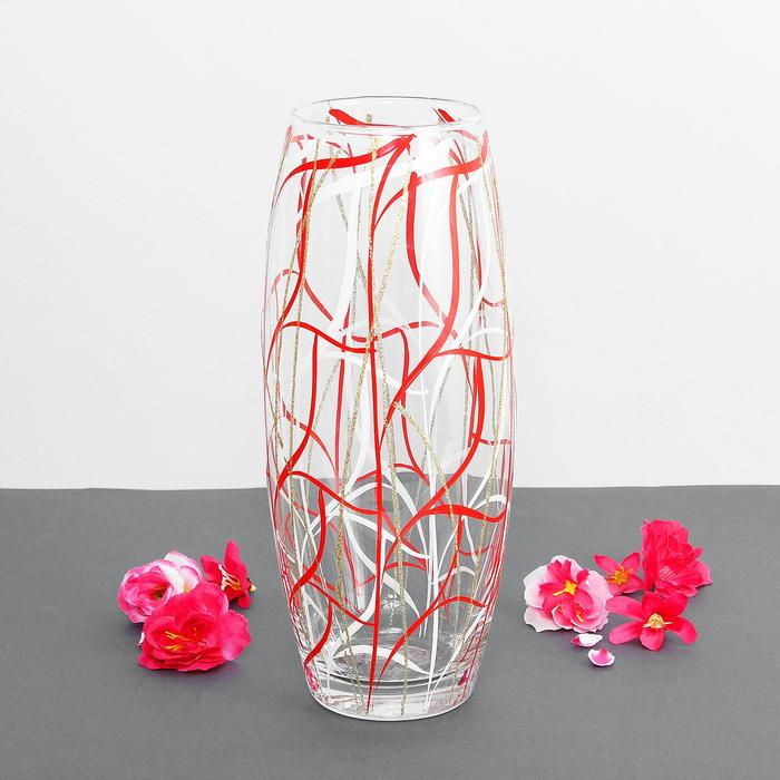 Ваза Ваза "Блеф" овал d-7х10х26 см