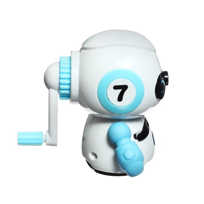 Точилка механическая с контейнером Точилка механическая с контейнером "Робот", МИКС