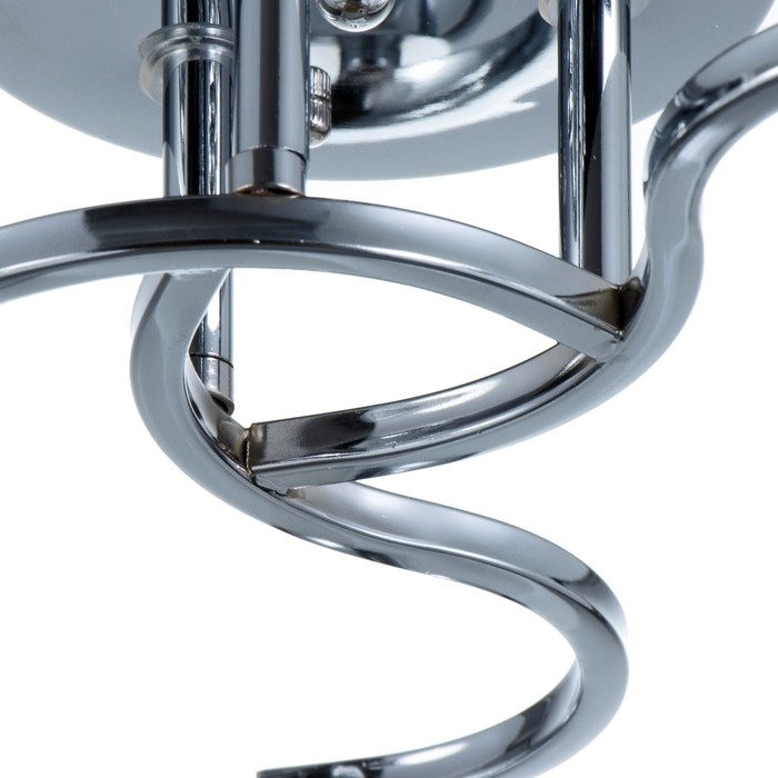 Люстра Люстра "Каспиан" 3хЕ27 40Вт хром 48х48х22 см BayerLux