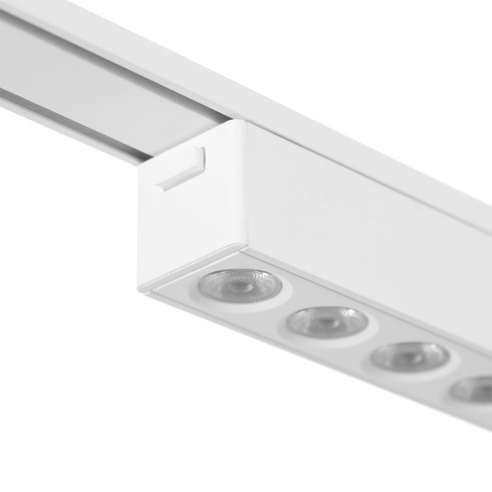 Светильник трековый ULTRA "Линза" LED 18Вт 3000K-5700К CRI90 белый 33,8х2,6х2,4см