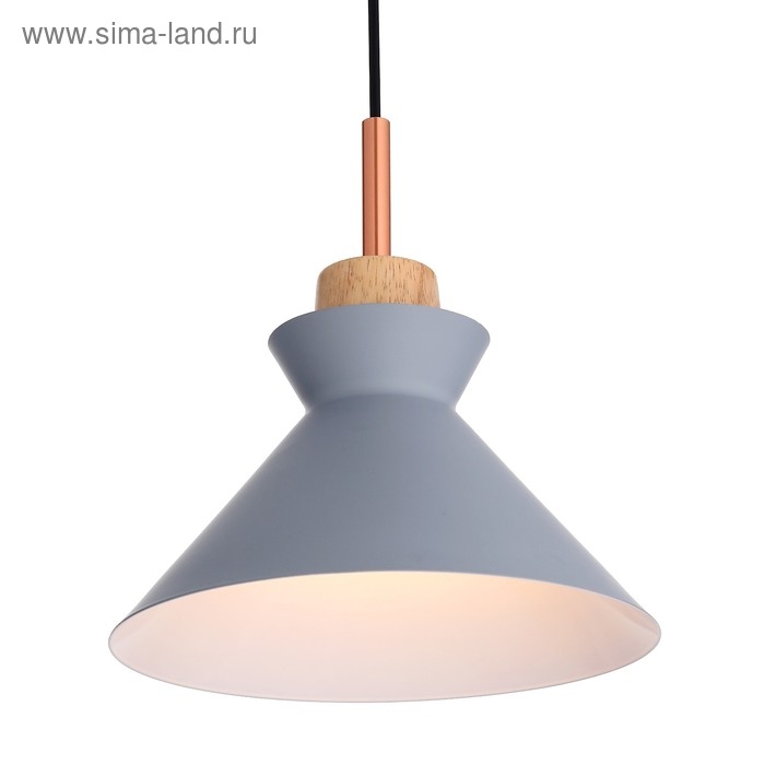 Светильник BayerLux "Мирелла" 1х60Вт Е27 серый 24х24х19 см.