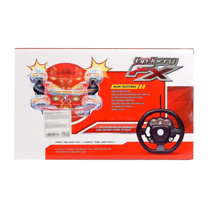 Перевёртыш радиоуправляемый «Трюкач», подсветка колес, работает от аккумулятора цвет синий Перевёртыш радиоуправляемый «Трюкач», подсветка колес, работает от аккумулятора цвет синий