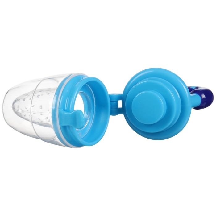 Ниблер для прикорма, с силиконовой сеточкой, в контейнере, цвет голубой Ниблер для прикорма, с силиконовой сеточкой, в контейнере, цвет голубой