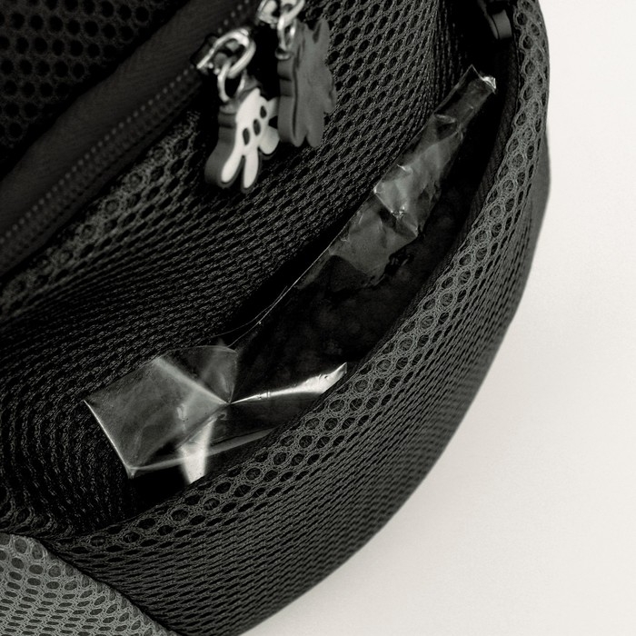 Рюкзак-переноска для кошек и собак, максимальный вес 22 кг, 41 х 24 х 55 см, чёрный Рюкзак-переноска для кошек и собак, максимальный вес 22 кг, 41 х 24 х 55 см, чёрный