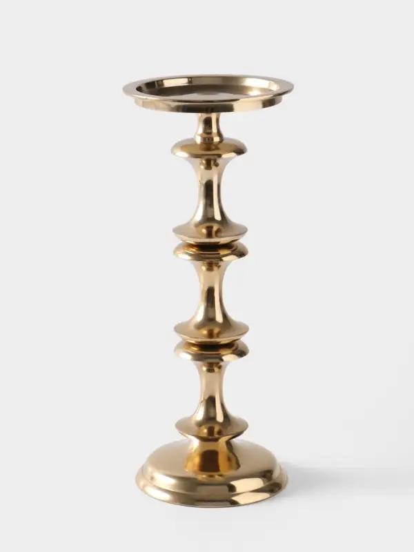 Подсвечник &laquo;Эйфория&raquo;, 12&times;12&times;31.5 см, алюминий