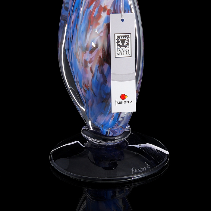 Подсвечник Подсвечник "Helix ", синий, 36 см