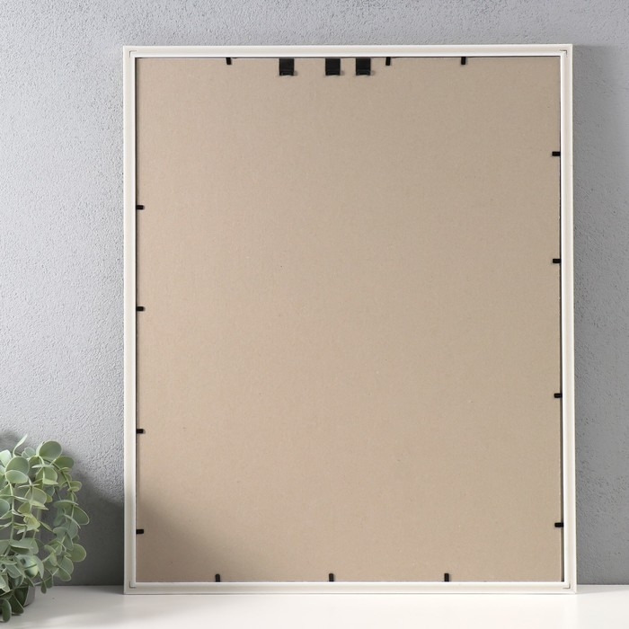 Фоторамка пластик Фоторамка пластик "Стиль бежевый" 40х50 см, бежевый