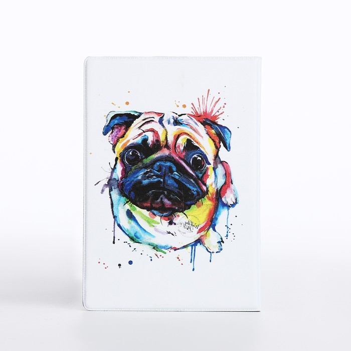 Обложка для паспорта, цвет белый Обложка для паспорта, цвет белый