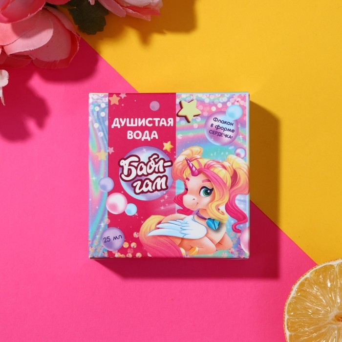 Душистая вода для девочек «Бабл гам» 25 мл. Душистая вода для девочек «Бабл гам» 25 мл.