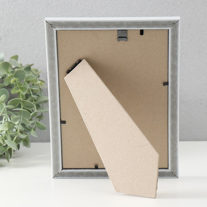 Фоторамка пластик Фоторамка пластик "Винтаж" 15х21 см, белый