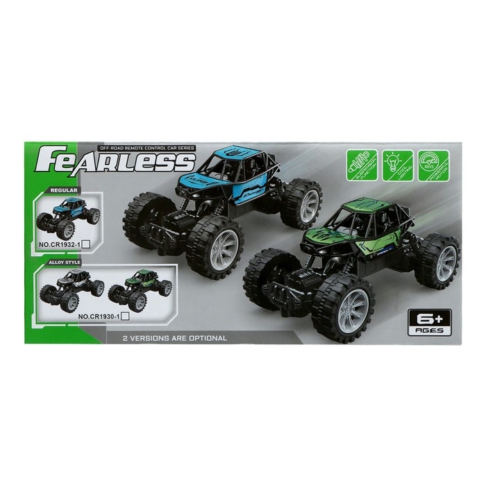 Джип «Вездеход», радиоуправление, свет, на батарейках, синий Джип «Вездеход», радиоуправление, свет, на батарейках, синий