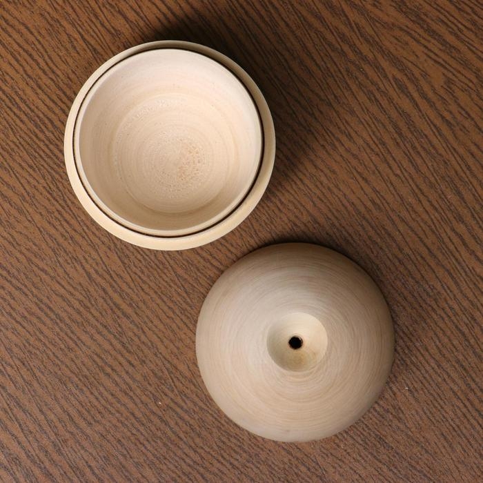 Заготовка для творчества Шкатулка Яблоко 7см Заготовка для творчества Шкатулка Яблоко 7см