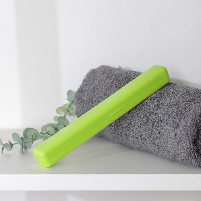 Футляр для зубной щётки, 20 см, цвет МИКС Футляр для зубной щётки, 20 см, цвет МИКС