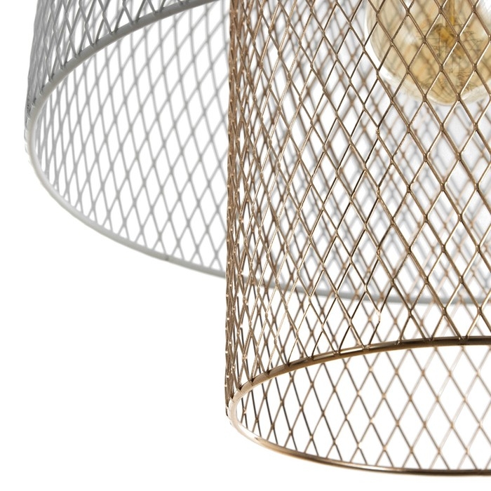 Светильник BayerLux  Светильник BayerLux "Турита" Е27 40Вт бело-золотой 30х30х40-140см