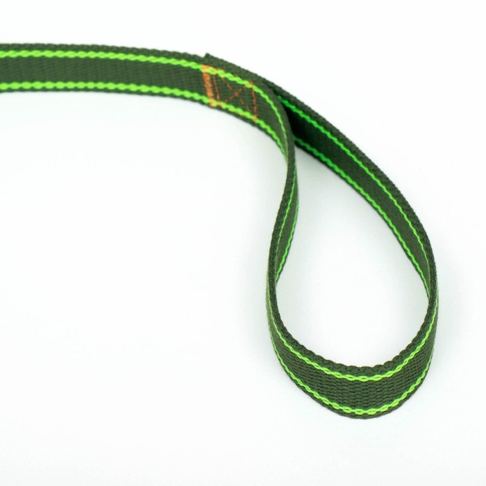 Поводок брезентовый, 2,7 м х 2,5 см, хаки/салатовый Поводок брезентовый, 2,7 м х 2,5 см, хаки/салатовый