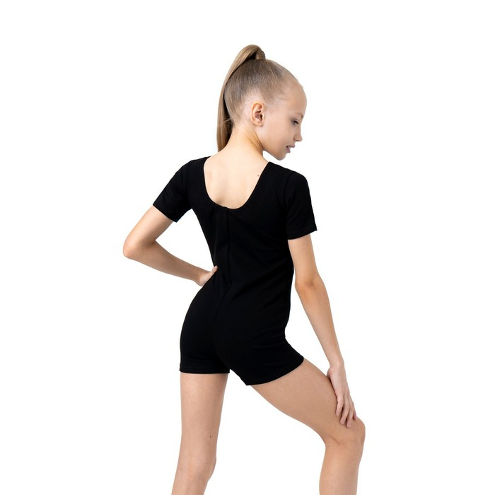 Купальник для гимнастики и танцев Grace Dance, р. 36, цвет чёрный