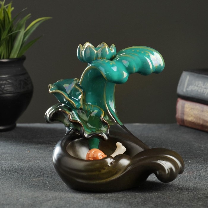 Подставка для благовоний "Волна" 14х13х10см