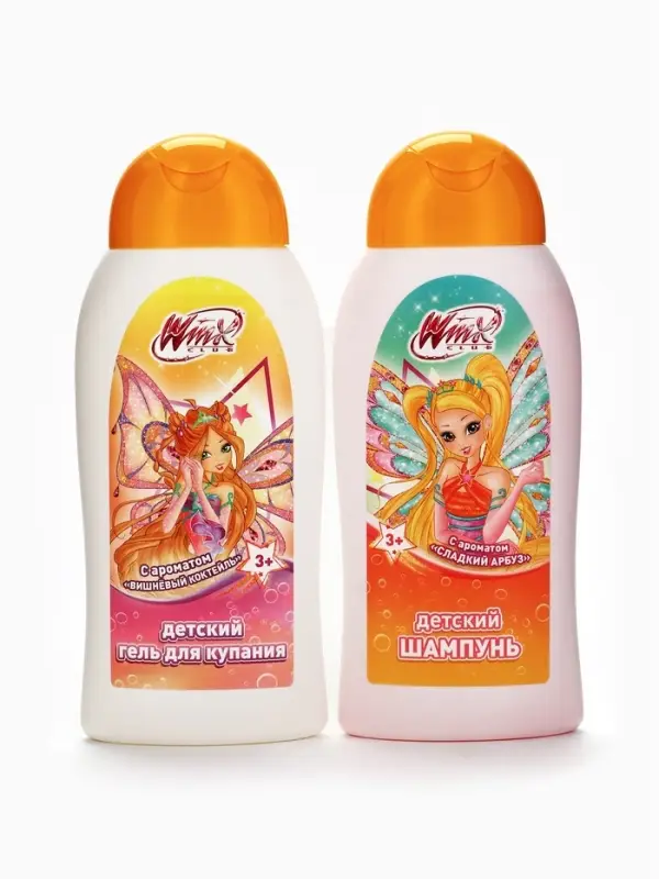 Детский гель для купания, аромат: вишневый коктейль, 300 мл, &laquo;Винкс&raquo;