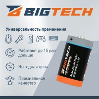 Батарейка BigTech Professional С/E93/LR14 бл/2шт
