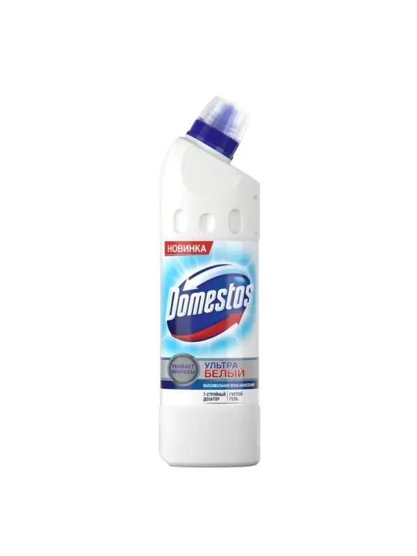 Средство чистящее для унитаза Domestos Ultra White, 500 мл