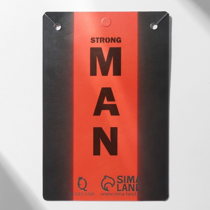 Кулон мужской «Мачете», цвет чёрный на чёрном шнурке, 40 см