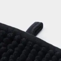 Коврик для дома LaDо́m, букли, плотность 1000 г, 50&times;80 см, графитовый