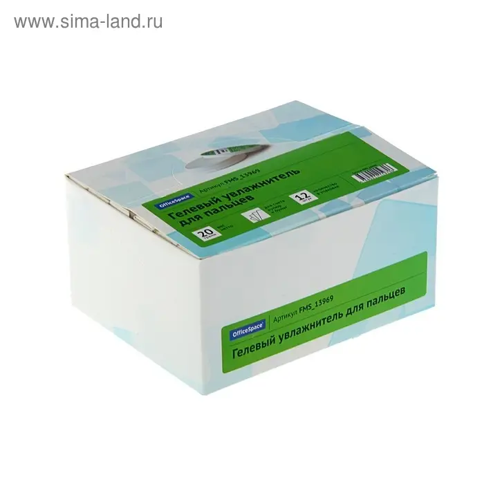 Гель для увлажнения пальцев 20 г, Office Space Гель для увлажнения пальцев 20 г, Office Space