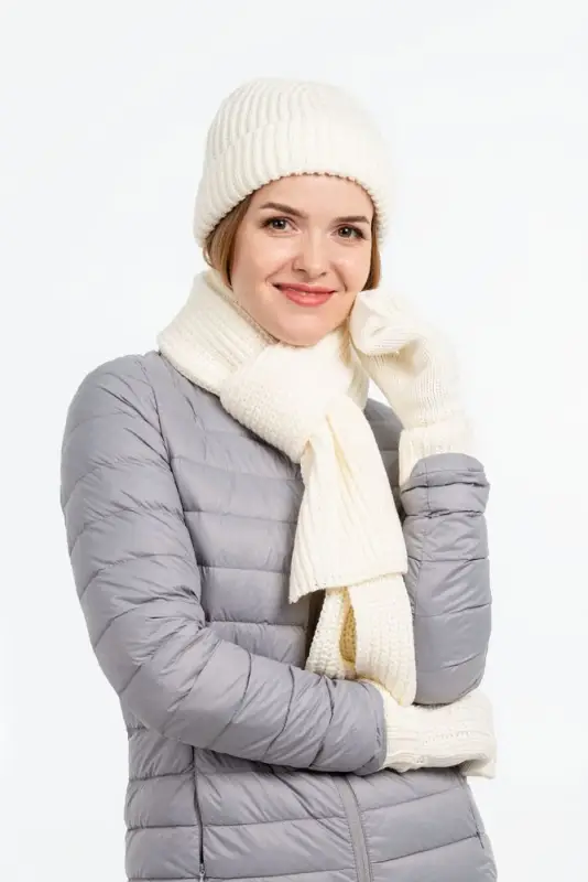 Шарф Nordkapp, белый (молочный) Шарф Nordkapp, белый (молочный)