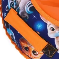 Тюбинг – ватрушка «Пушистики», диаметр чехла 70 см, синяя, оранжевая, Winter Star