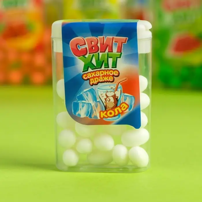 Драже сахарное Драже сахарное "Свит хит" ассорти в стенде, 12 г