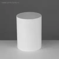 Геометрическая фигура &laquo;&lrm;ЦИЛИНДР&raquo;, 20 см, гипсовая